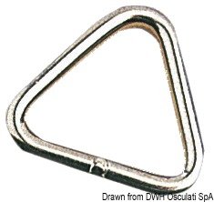 Triangoli inox 5x45 mm - 39.600.01